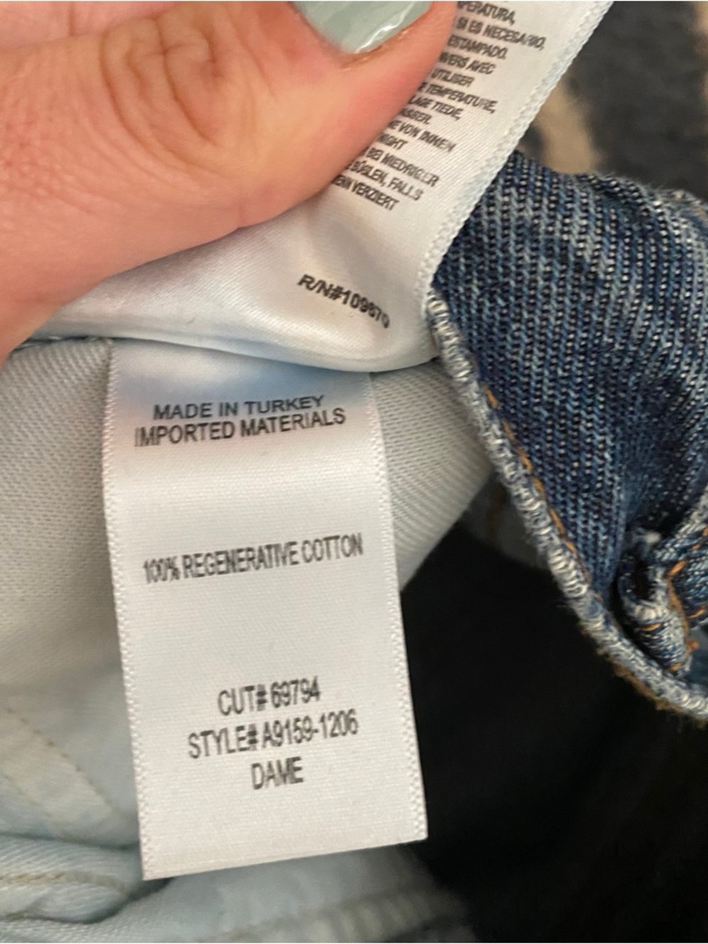 AGOLDE Dame High-Rise Wide Leg Jeans - Picture 6 of 10